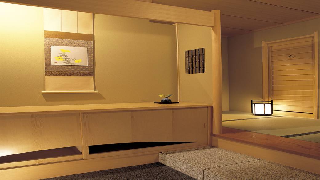 「野の花亭」客室入口 / 3