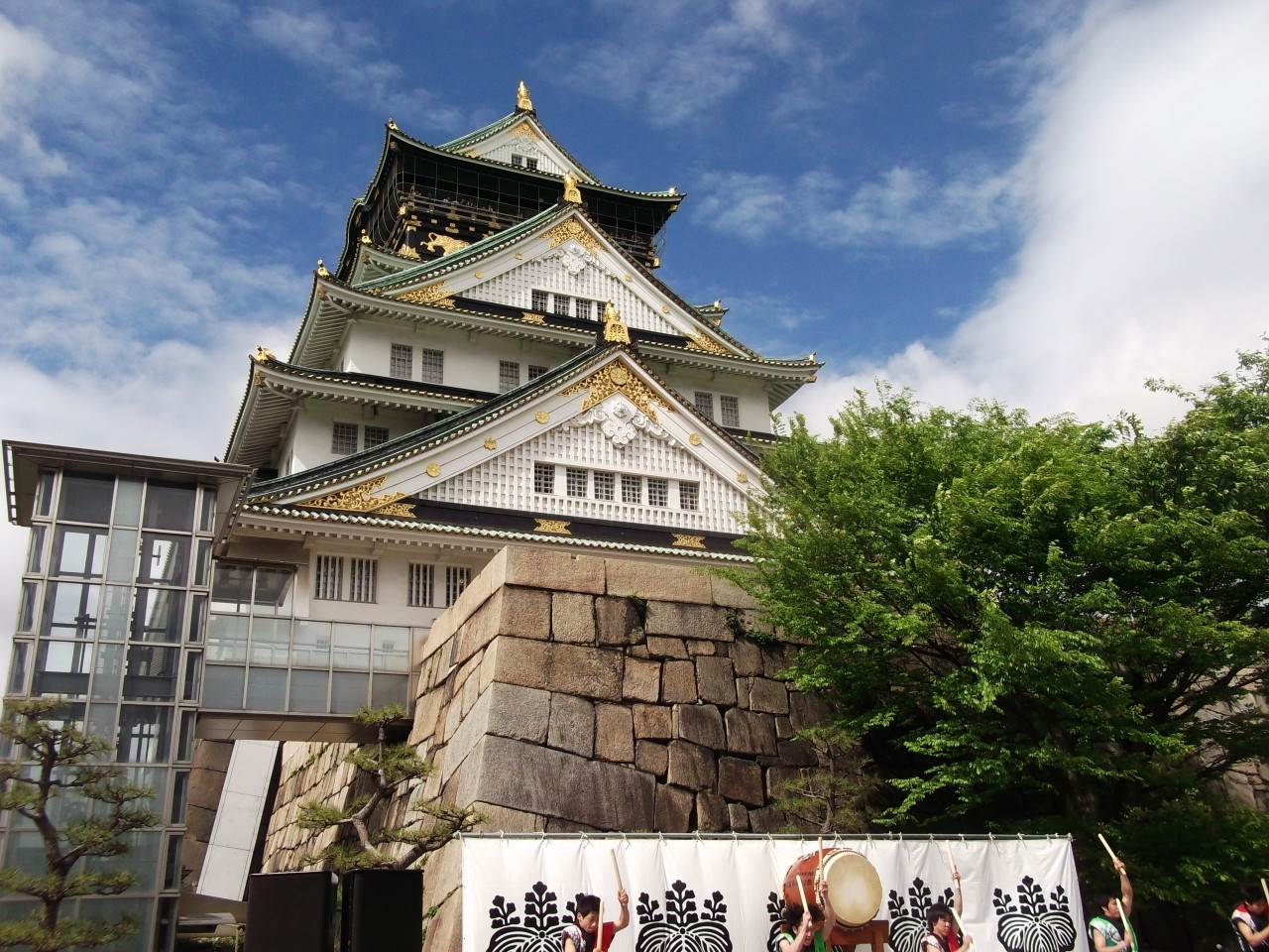④フォトジェニックな「大阪城」1592480