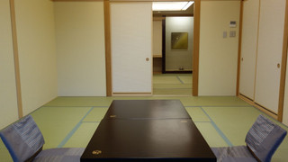 たまゆら湖側 展望風呂付き(沸かし湯) 和室12畳+6畳