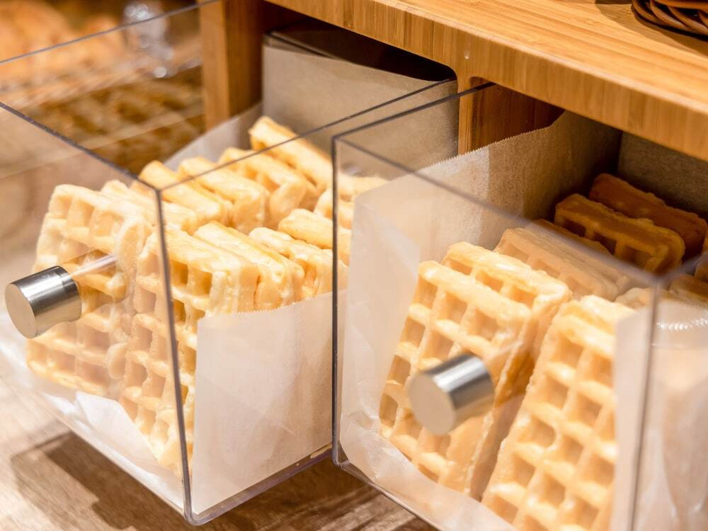 朝食ビュッフェ