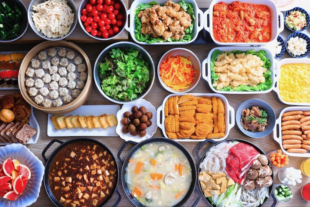 朝食ビュッフェ