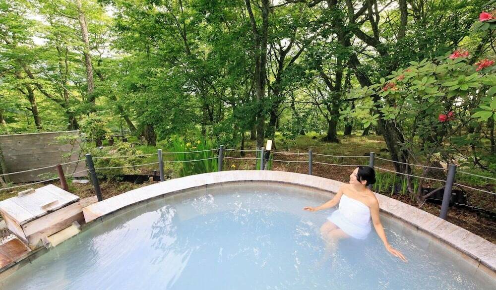 開放的な露天風呂 / 1