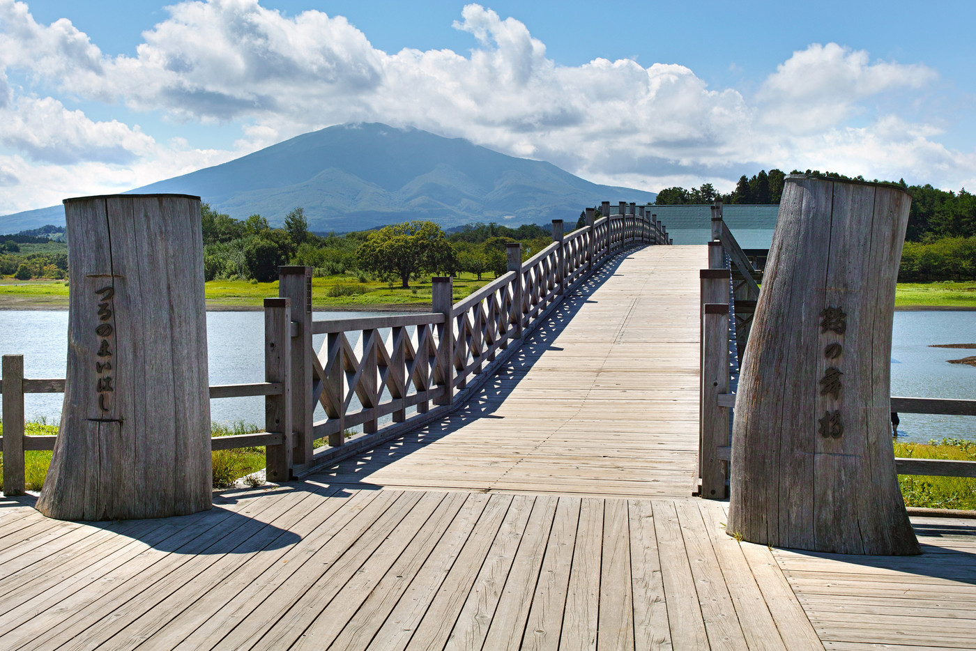 【青森県】夏の鶴の舞橋