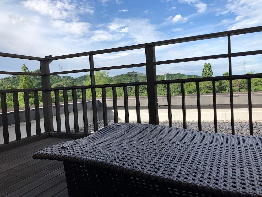 最上階スイートルームのルーフガーデン