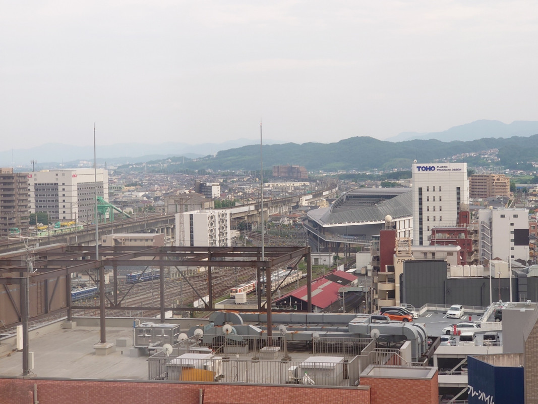 窓からの景色はなかなか良かったです。