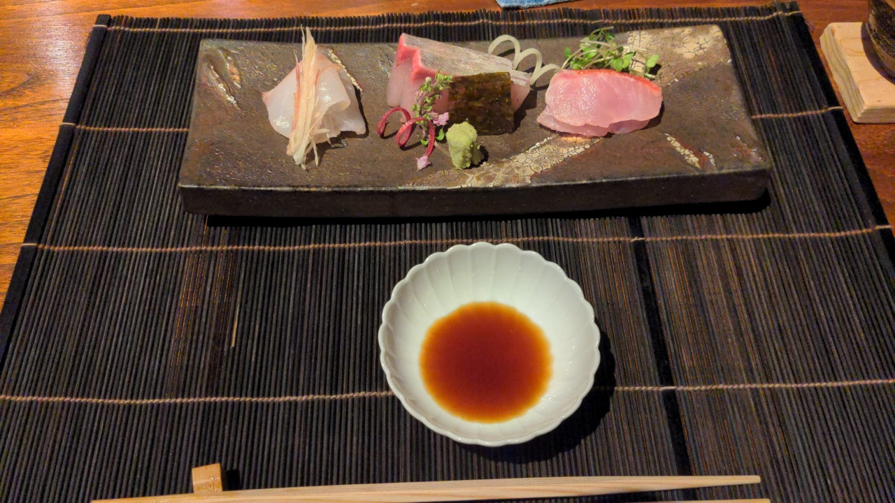 お造りは地のよいもの