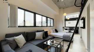 デラックス コンドミニアム 1 ベッドルーム 禁煙 シティビュー (bHotel Nekoyard 401)