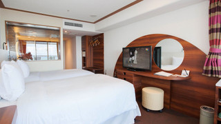 ルーム ダブルベッド 1 台 パーシャル オーシャン ビュー(パーシャル ダブル)