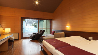 【露天風呂付コテージ】ツインベッドルーム×2 禁煙