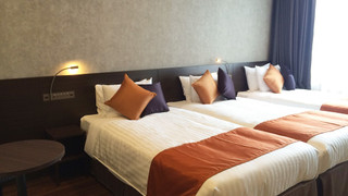 天然温泉（サウナ）特典付き！パーシャルハリウッドツインルーム 3名利用 【メインタワー】