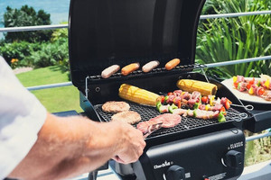 海を眺めながらBBQが楽しめる