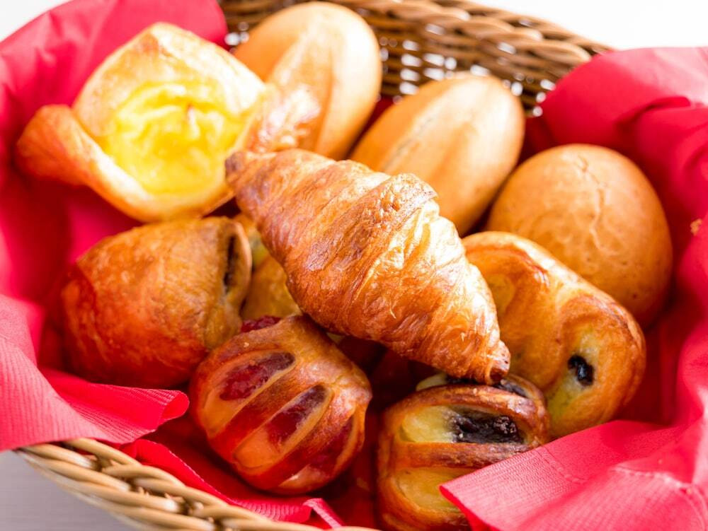 朝食ビュッフェ