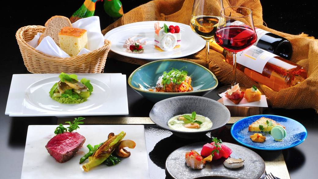 夕食／洋食コース一例 / 1