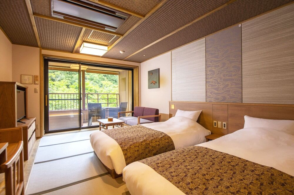 スロープカーで本館へ！塩原渓谷に佇む湯宿で非日常を満喫♪3927255