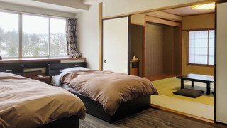 [禁煙]スタンダード和洋室ツイン 内風呂なし(眺望なし)