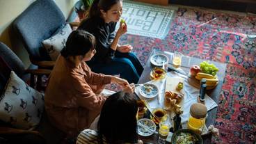 客室内のダイニングエリア / 7