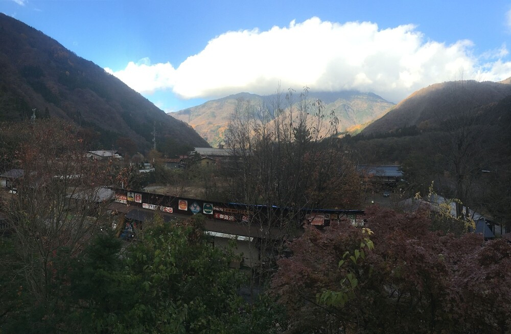 部屋からの景観