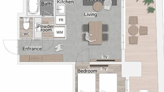 コンフォートスタジオ 3ベッド 禁煙