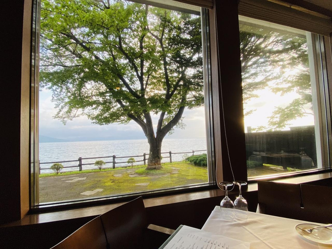 レストランからの眺め