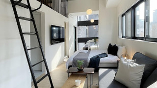 デラックス コンドミニアム 1 ベッドルーム 禁煙 シティビュー (bHotel Nekoyard 402)