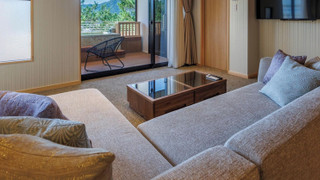 デラックス スイート 2 ベッドルーム バルコニー ガーデンビュー