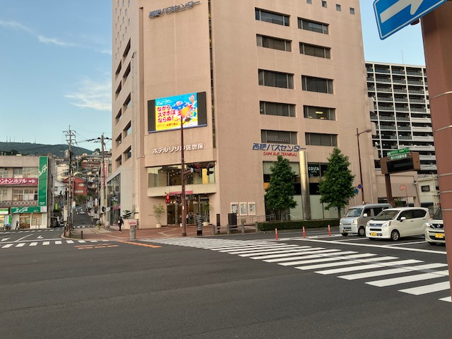 佐世保駅目の前 迷いようがないベストな立地