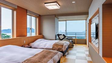 嬉春亭_わたつみの章_バリアフリー和洋スイート③ / 11