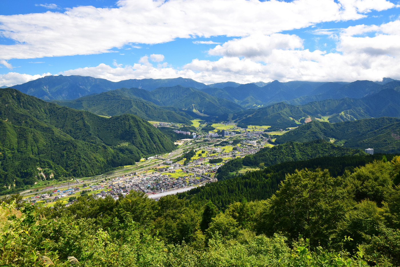 湯沢高原からの眺め