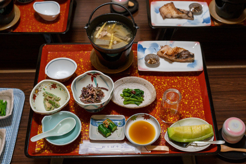 「旅館勇蔵」 料理 109481502 2019.6 夕食