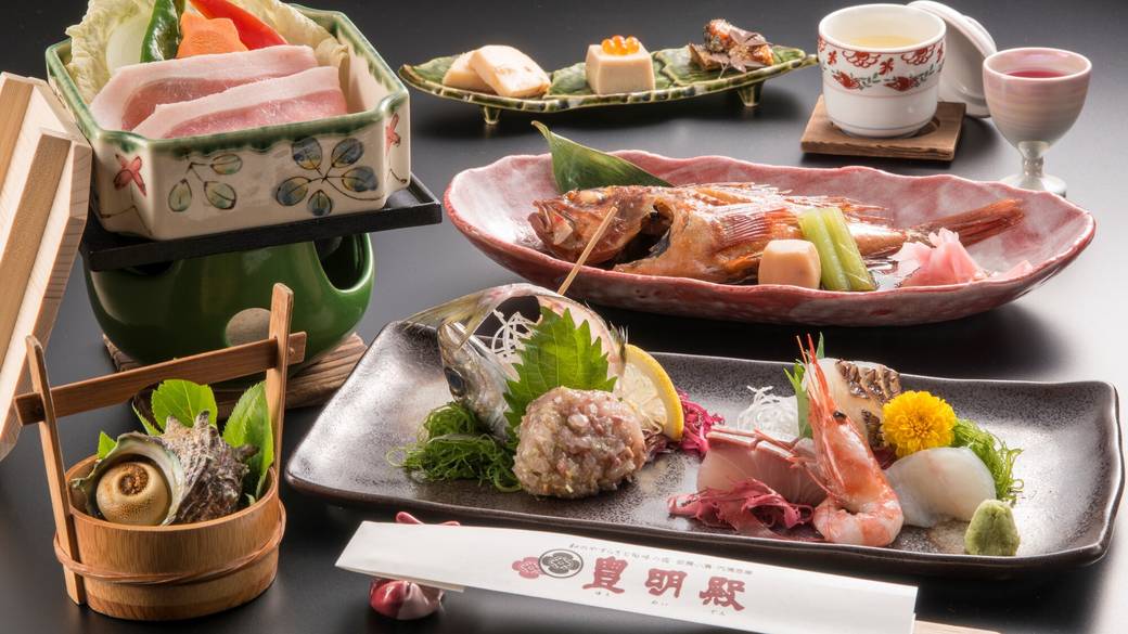 房総の魚介がたっぷり
漁師風の会席料理 / 3