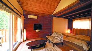 癒し風呂付コテージ タイプB (118) 低温岩盤浴・檜風呂付