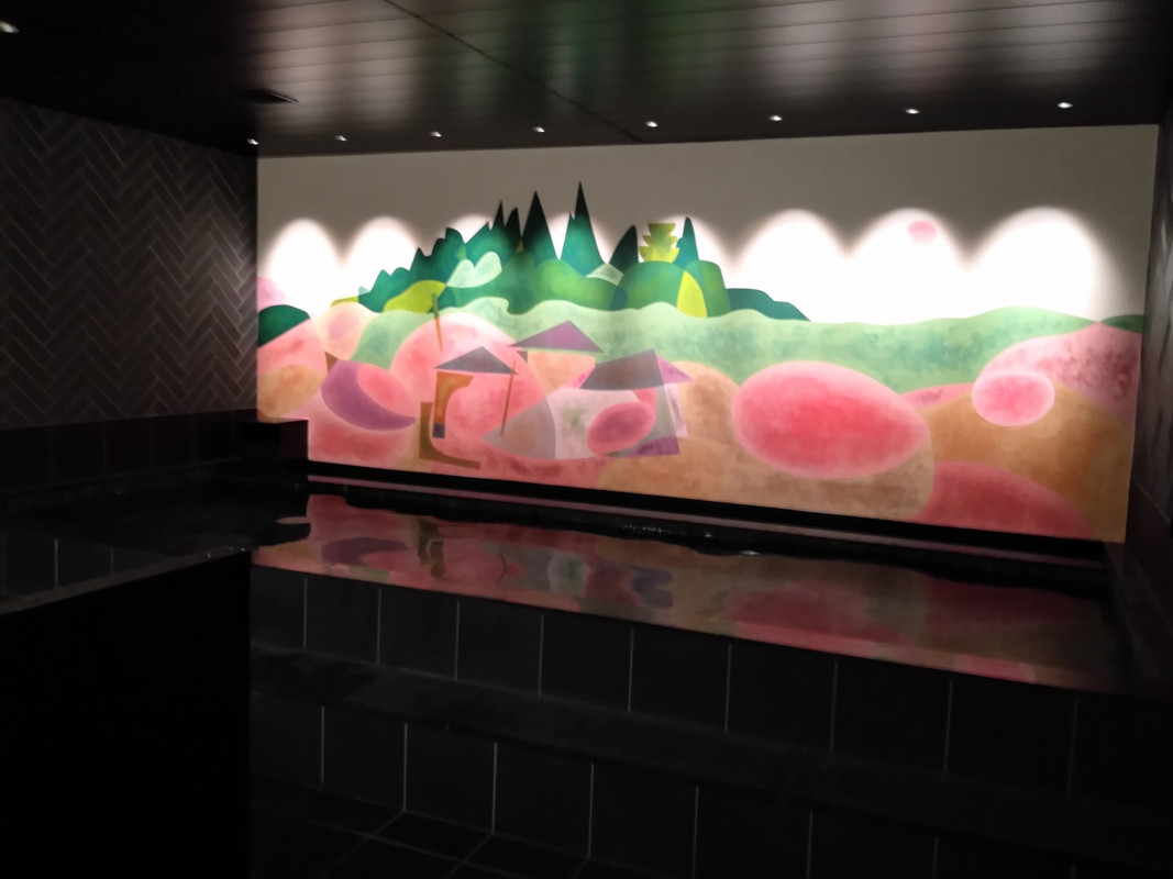 人工温泉大浴場