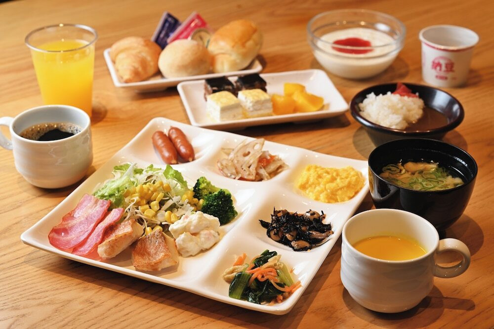 朝食ビュッフェ