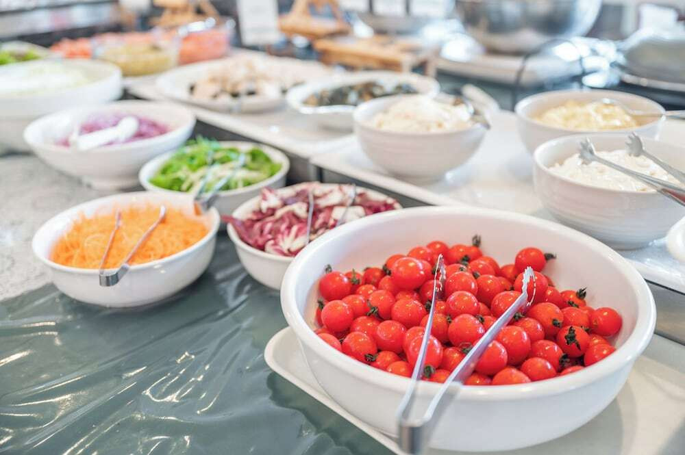 朝食ビュッフェ