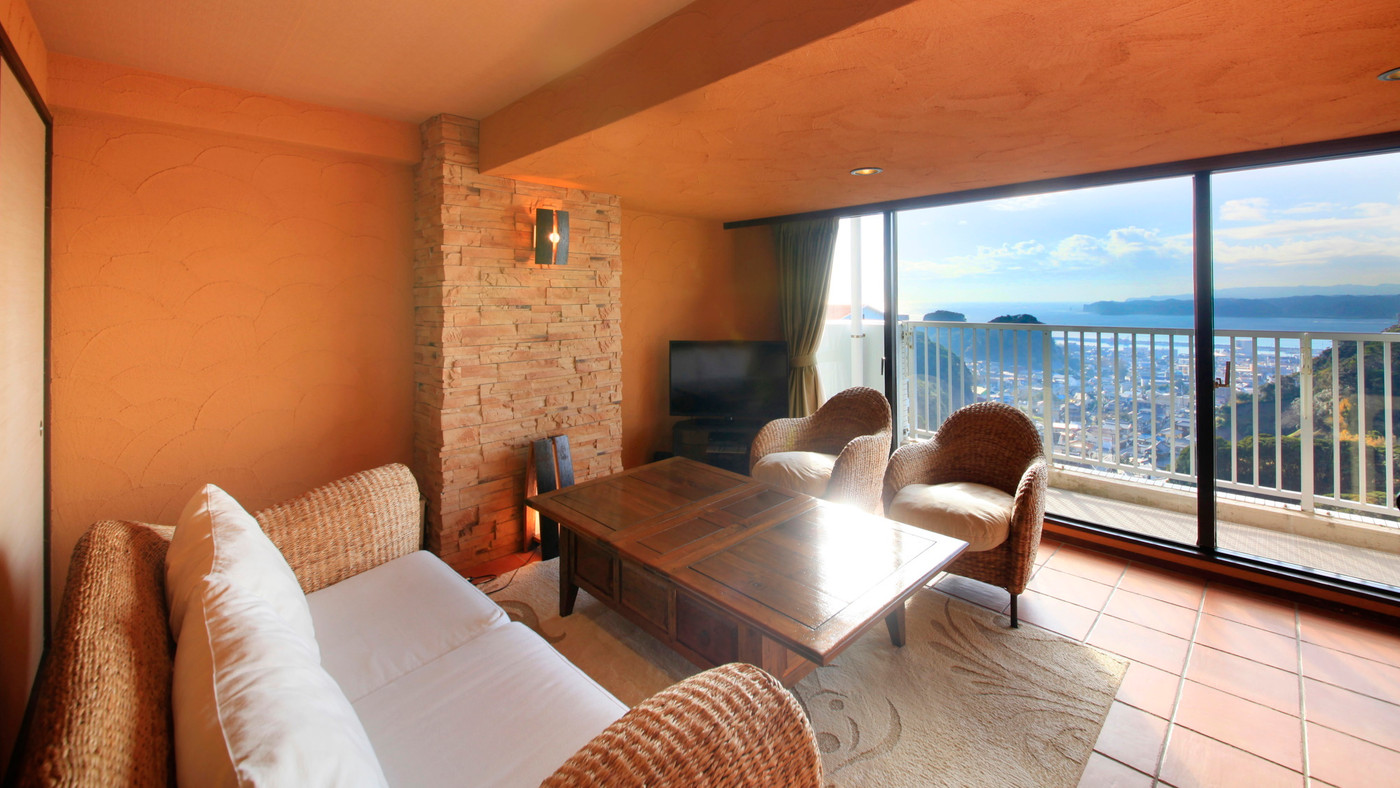 かけ流し温泉付きのコンドミニアム型リゾートホテル4001839