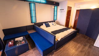 ダブルルーム　露天風呂付　シービュー　上層階