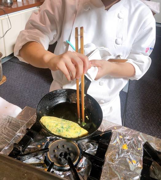 朝食 オムレツ / 3