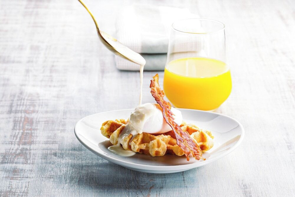 朝食ビュッフェ