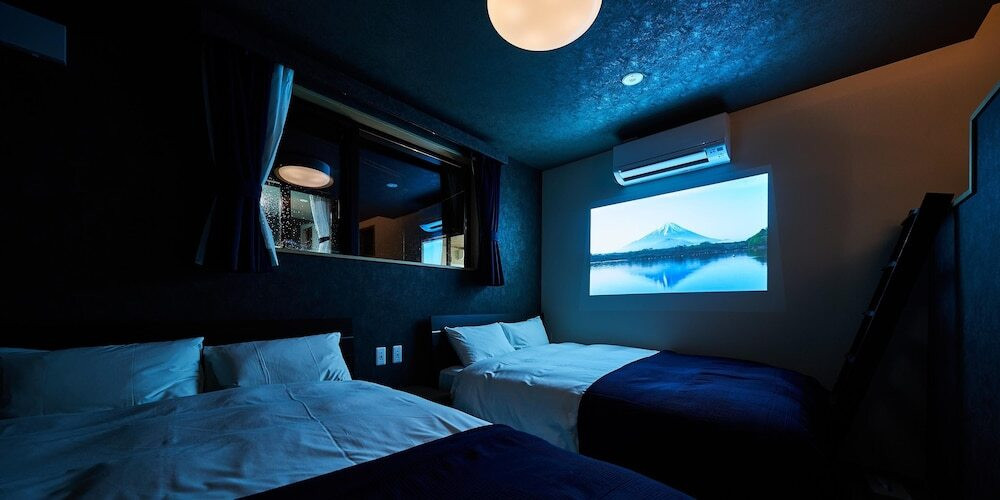 富士山を望む全5棟 ビューバス付きのヴィラ3907244