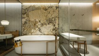 ルーム ダブルベッド 2 台 (View)