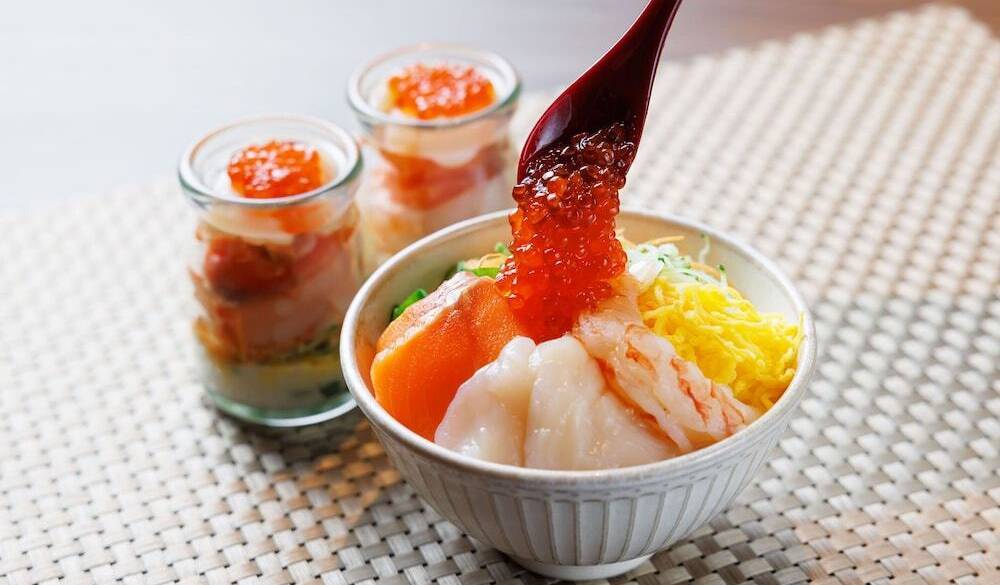 朝食メニュー 海鮮パフェ / 2