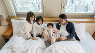 デラックスコーナーツインルーム 禁煙 3名利用 (View Bath付き)