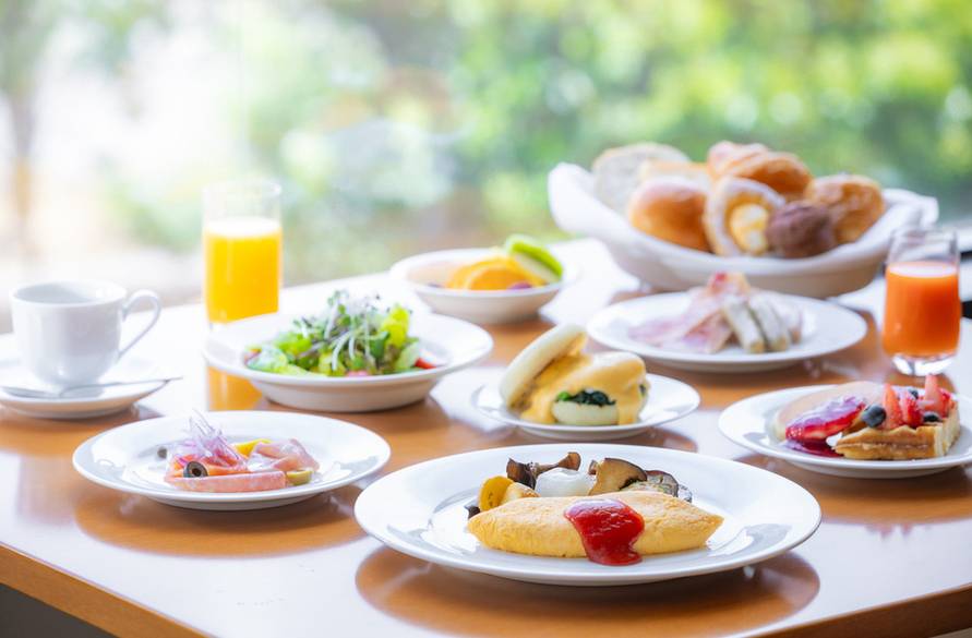 朝食ビュッフェ一例 / 2