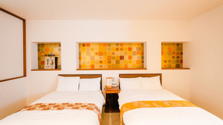 ベーシック ツインルーム ベッド (複数台) 禁煙 専用バスルーム