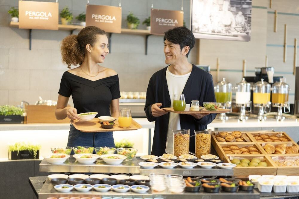 朝食ビュッフェ