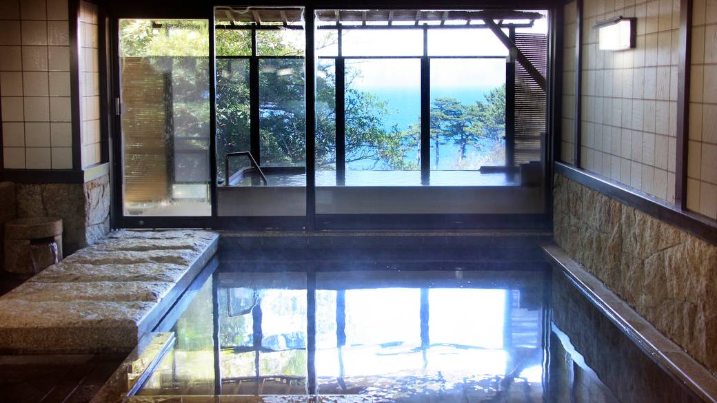 夕食前に
温泉でさっぱり / 2