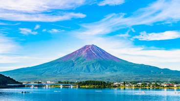 河口湖の風景 / 2