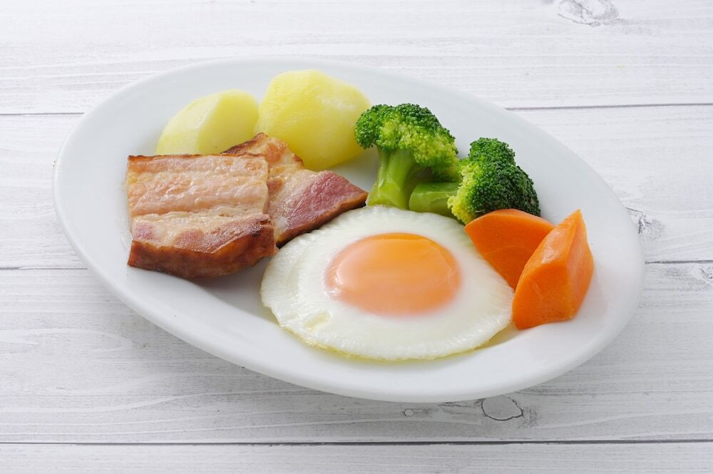 朝食ビュッフェ