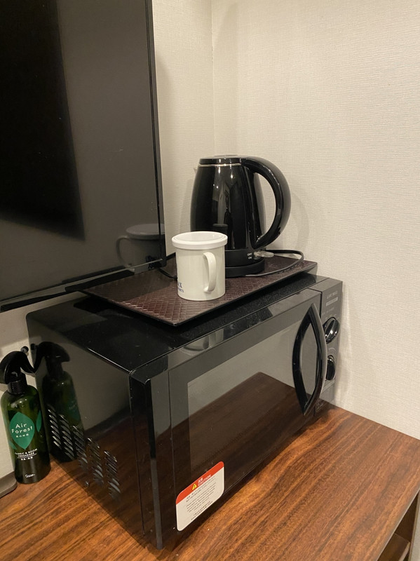 レンジが個室についてるとマジ便利