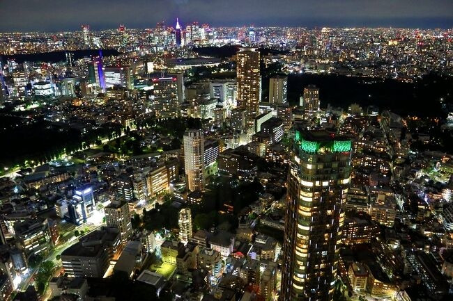 お部屋からの夜景